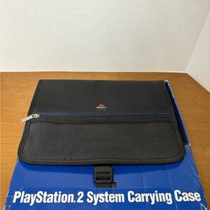 Sony Playstation 2 official vintage system Carrying Case 2002 Travel NEW